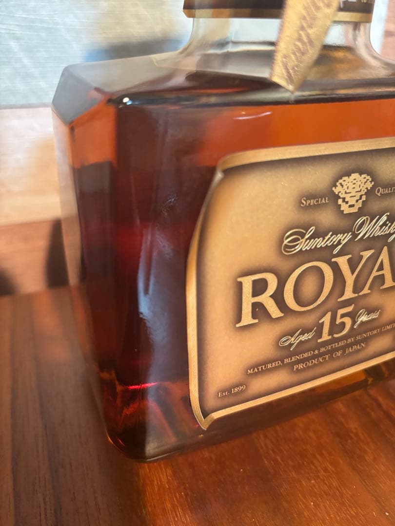 サントリーウイスキー  15年　箱無し