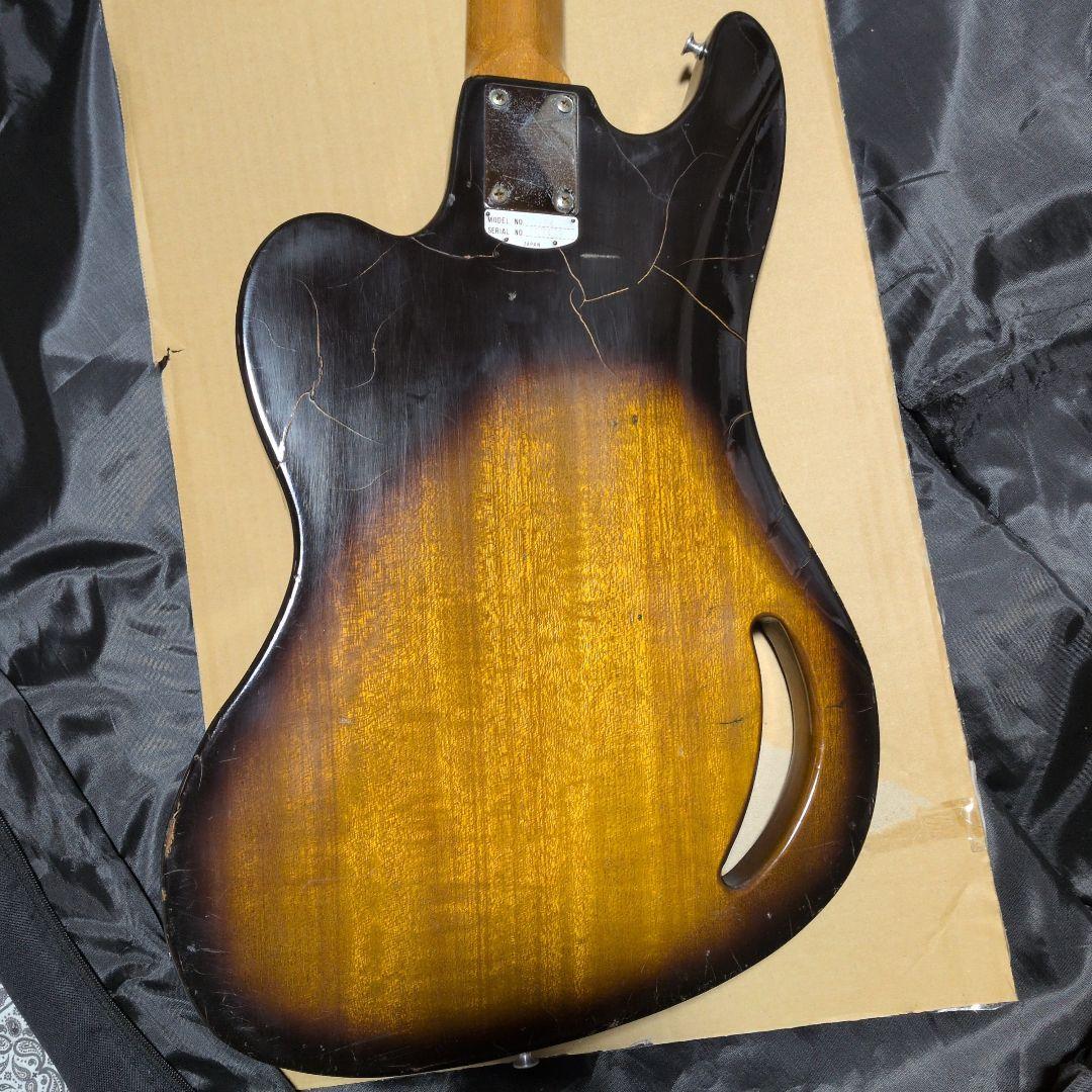 年末年始セール!Teisco ビザールギター!! サンバーストTG64!!おまけ