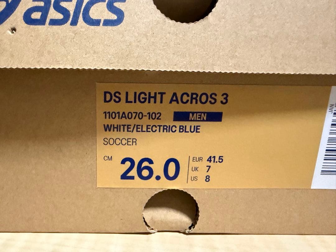 asics サッカースパイク　dsライトアクロス3 26cm