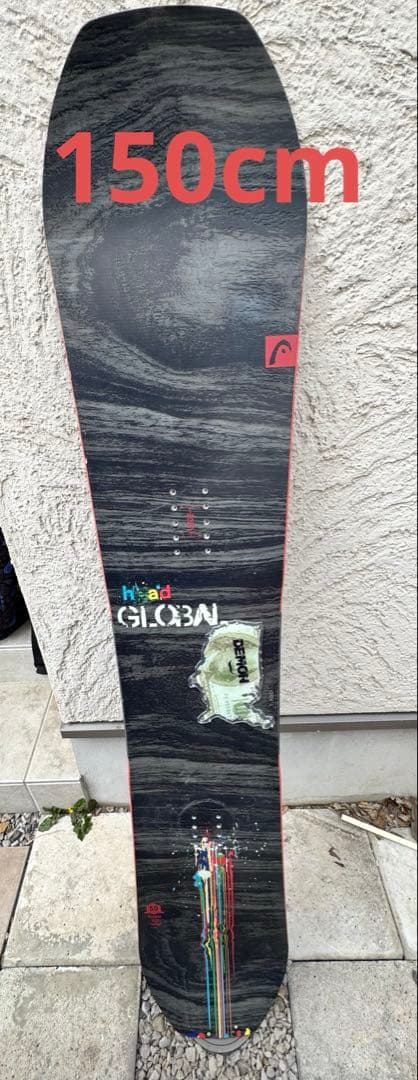 HEAD GLOBAL スノーボード ブラック　150cm