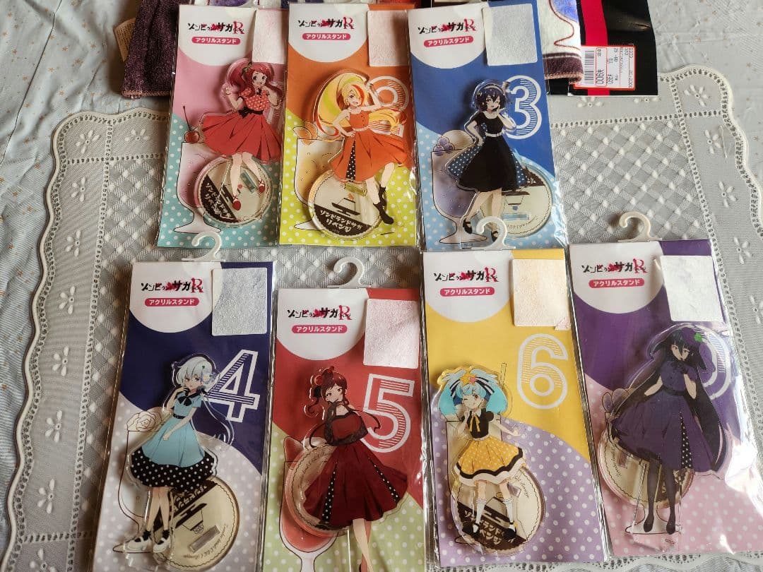 ゾンビランドサガ　Availコラボ アクリルスタンド　マフラータオル