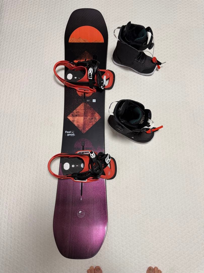 BURTON スノーボード ビンディング ブーツ　使用1回のみ