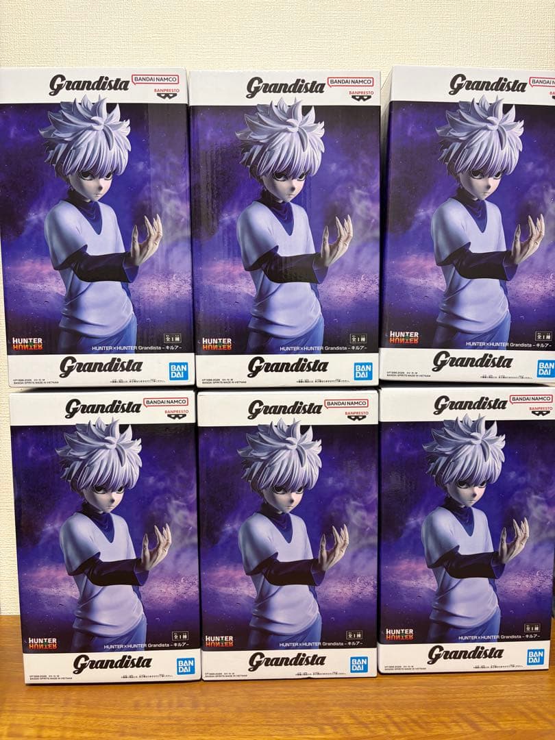 HUNTER×HUNTER Grandista キルア フィギュア 6体