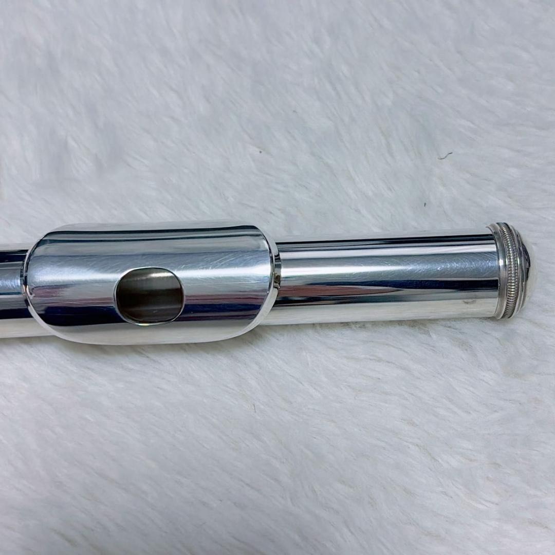 美品 YAMAHA ヤマハ フルート 後期モデル YFL-221 Eメカ付き