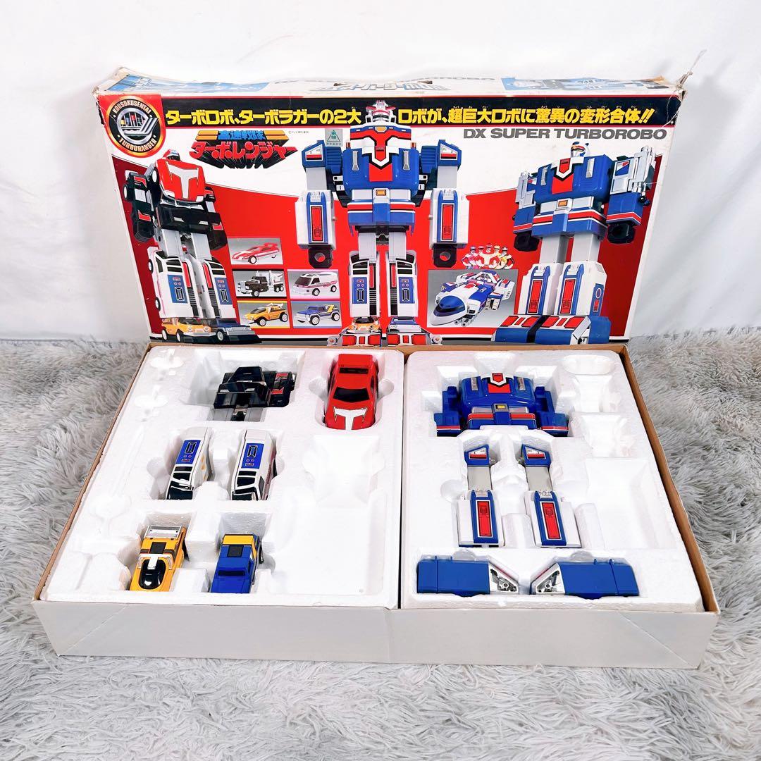 【希少】高速戦隊ターボチャージャー　DXスーパーターボロボ 超合金　ジャンク