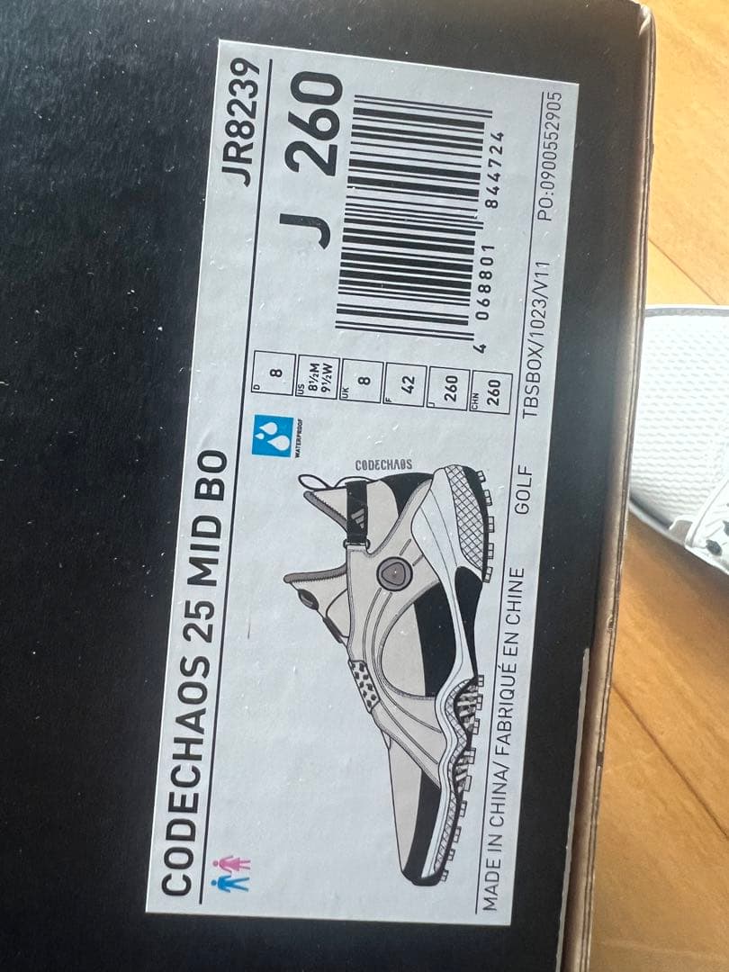 adidas CODECHAOS 25 MID BOA ゴルフシューズ