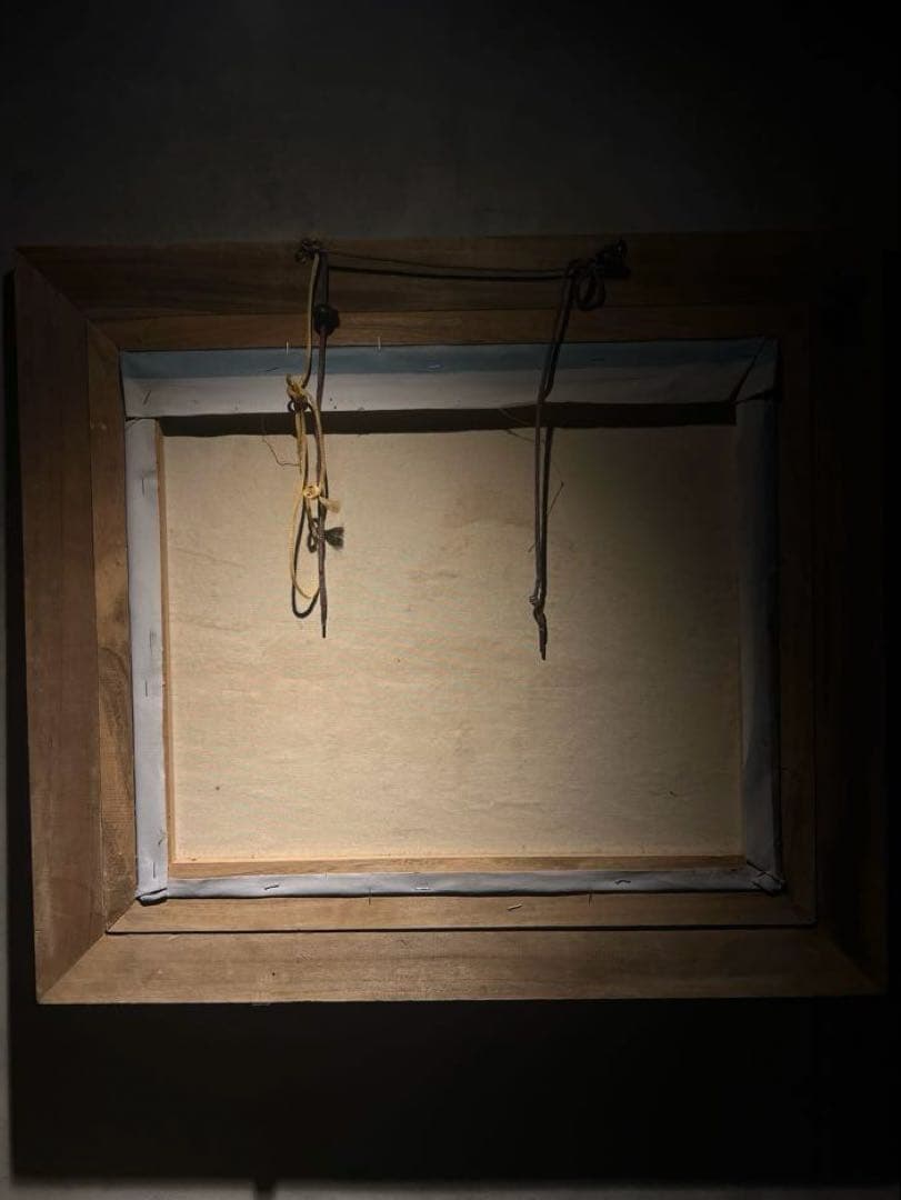 厚油彩画 【長閑なパリの風景】肉筆画　直筆サインあり