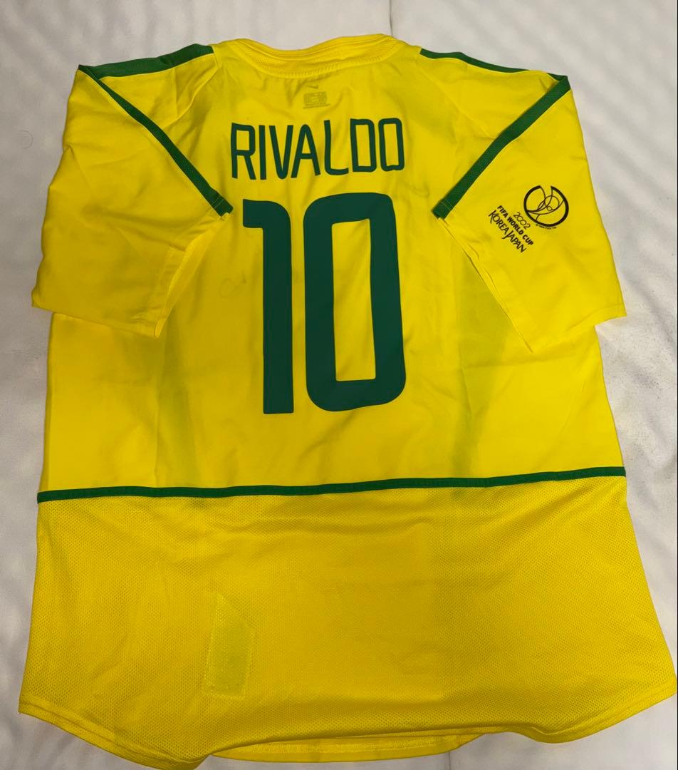 2002 FIFAワールドカップ ブラジル代表 リバウド ホームユニフォーム