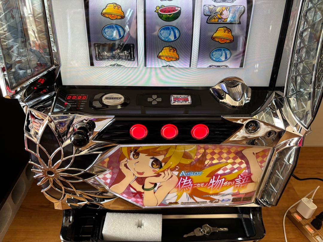予約取り置き台、他者様購入不可 実機　A-SLOT偽物語　パチスロ