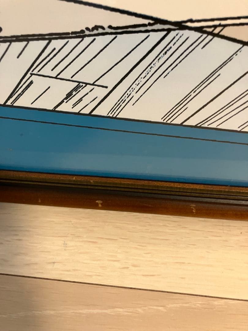 え*う様 【正規品】わたせせいぞう　額装　大判ポスター　A1サイズ