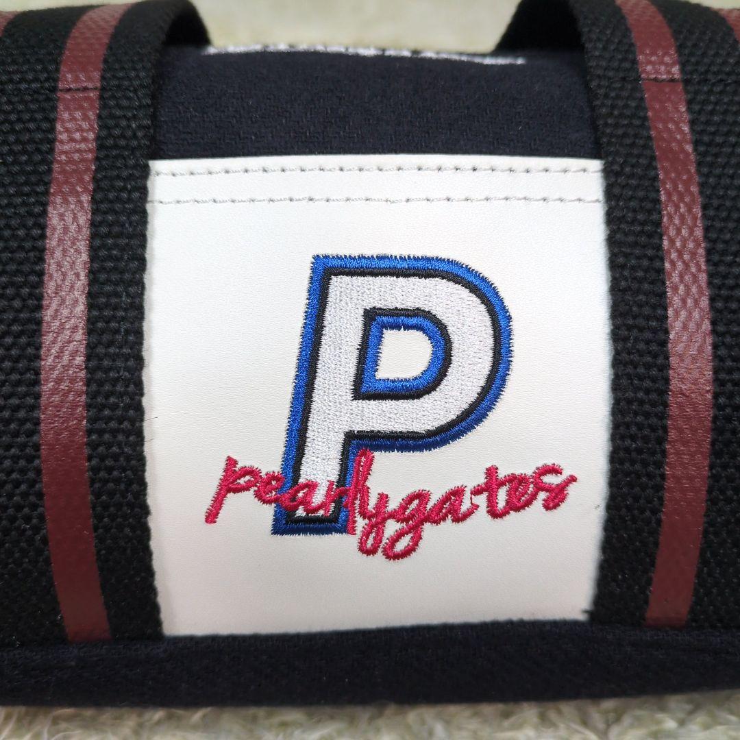 パーリーゲイツ カートバッグ 2way ワッペン キャンバス ブラック