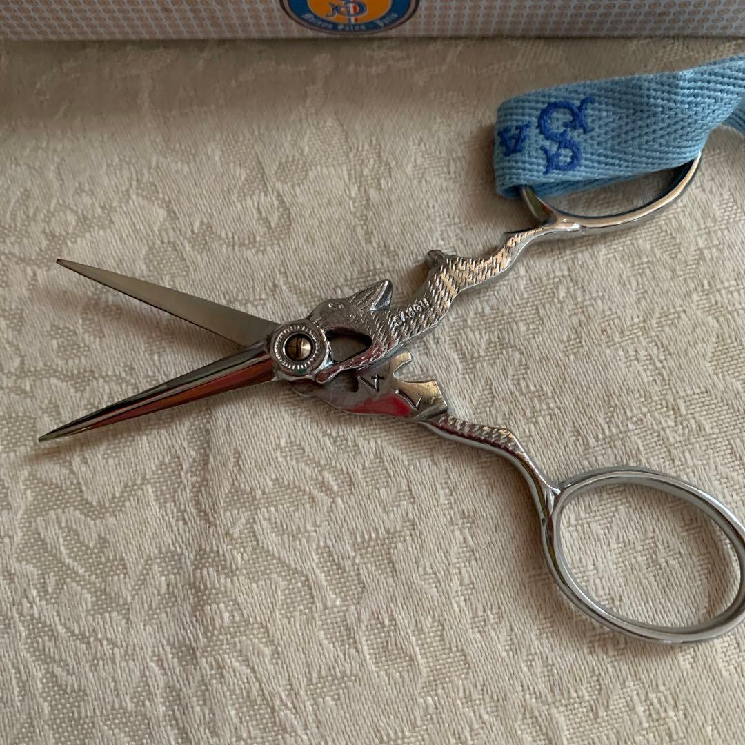 【ラスト1点】フランス製SAJOUの幻のウサギモチーフのプロフェッショナルシザー