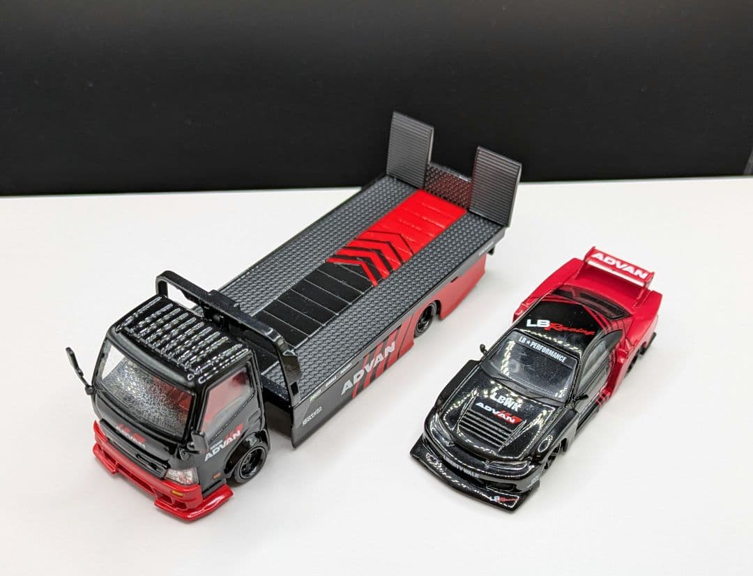 1/64 TimeMicro H300＆LB S15 シルビア