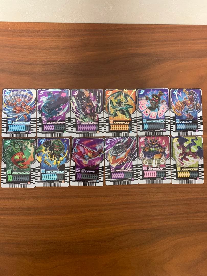 【貴重】ライドケミートレカ653枚　おまけ付phase00〜ex02コンプリート