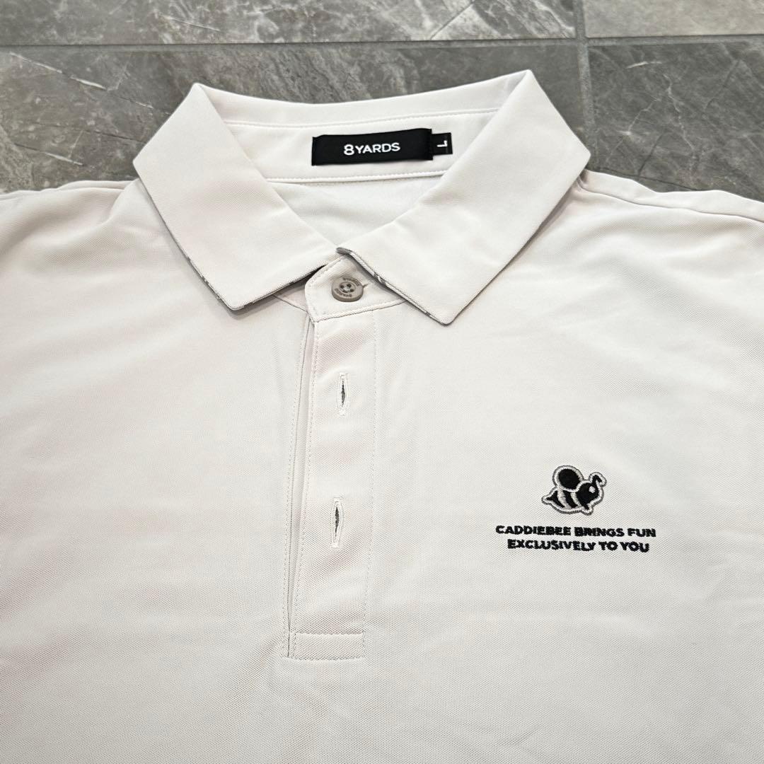 【新品未使用】8YARDS ポロシャツ サイズL ベージュ