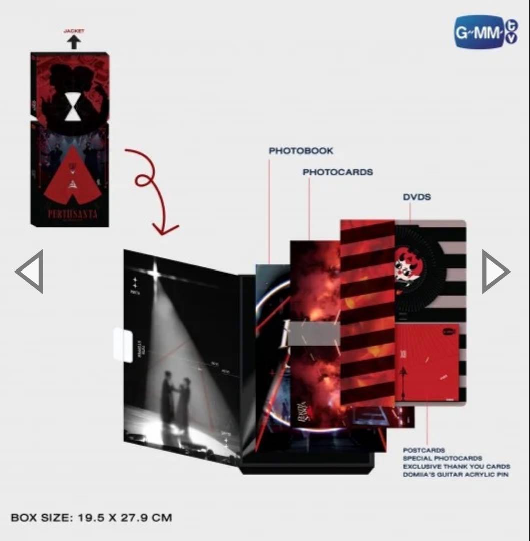 完売！新品PerthSantaファンコンDVDボックスセット gmmtv