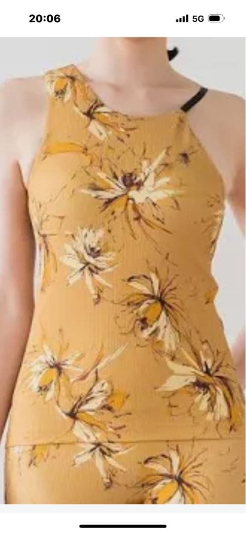 SUKA フラワープリント ヨガウェア Lサイズ