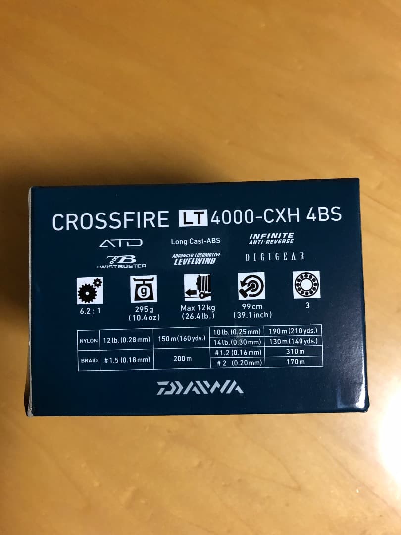 ダイワ リール DAIWA CROSSFIRE LT4000-CXH 4BS