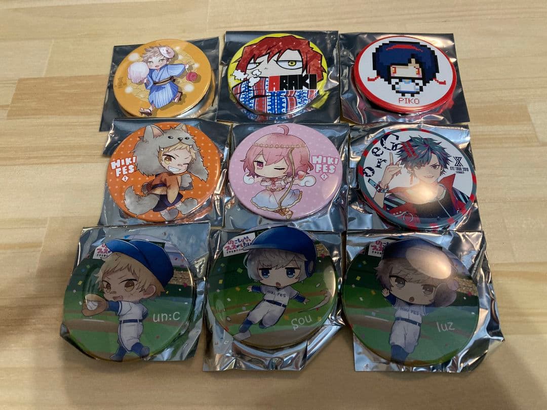 浦島坂田船 AtR XYZ 缶バッジ まとめ