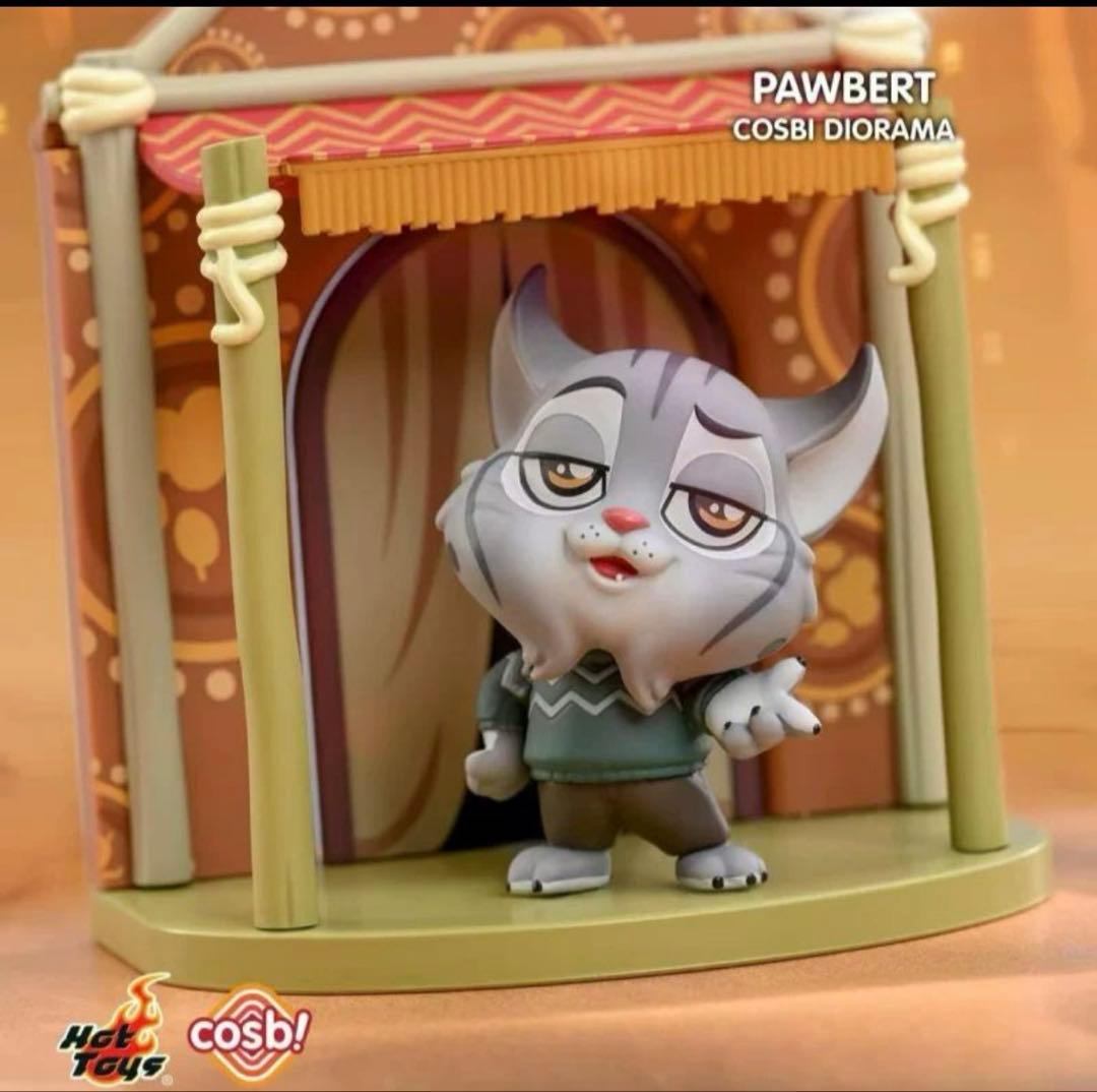 【1BOX】HotToys ズートピア 2シーン ブラインドボックス COSBI