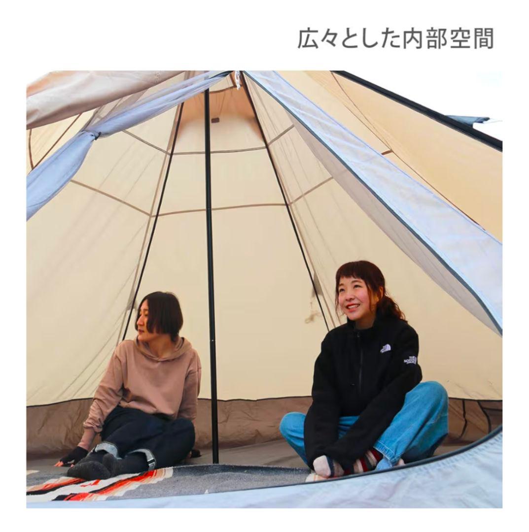 DODワンポールテントM T5-47-TN（３回使用） 、グランドシート（新品）