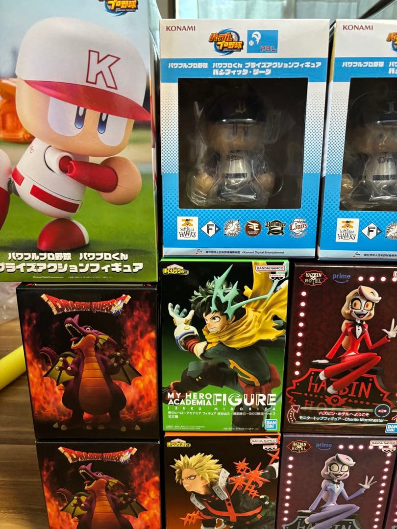 プライズフィギュア17点まとめ売り　ドラクエ、僕のヒーローアカデミア等