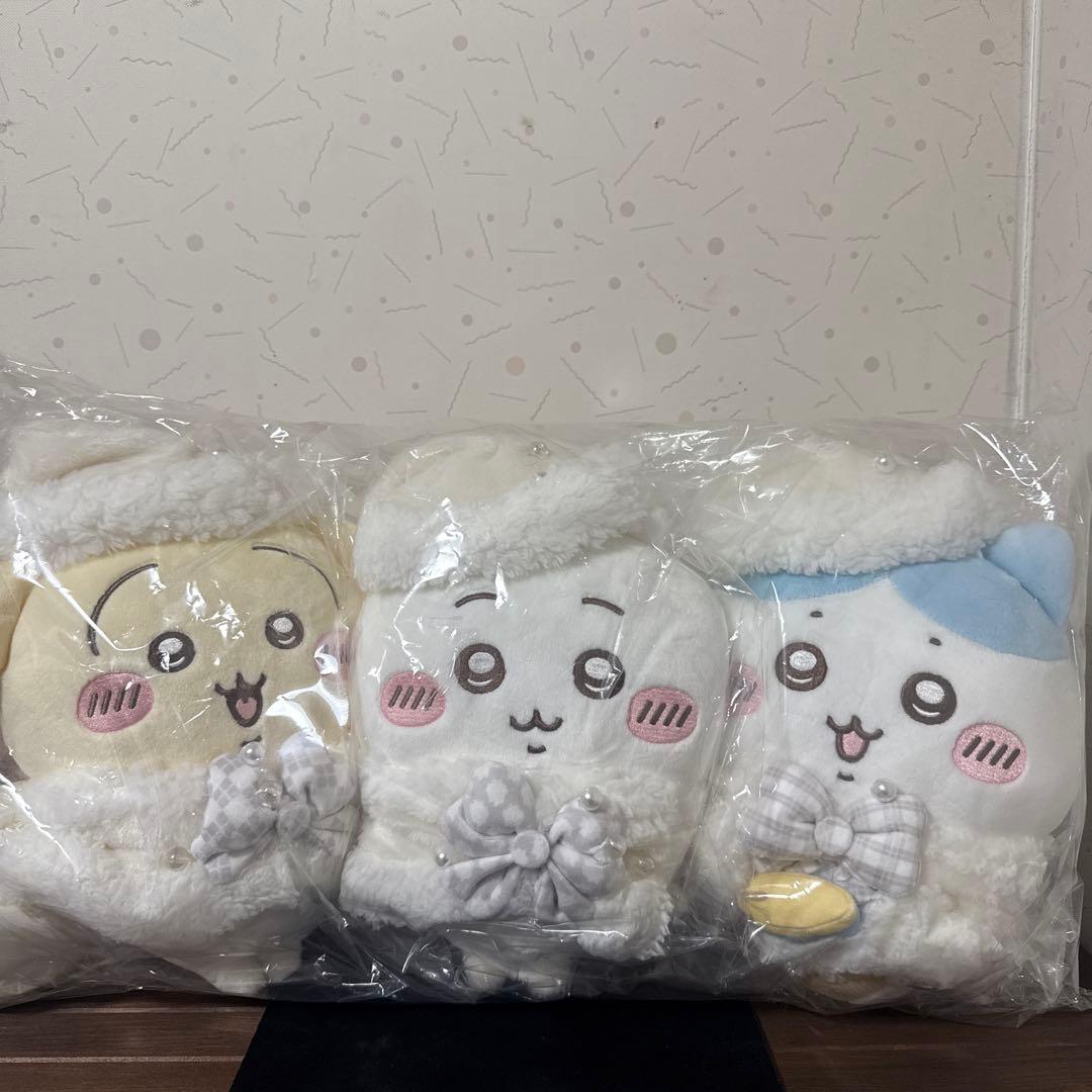 プレゼントフォーユーなぬいぐるみ　3つセット　ちいかわ