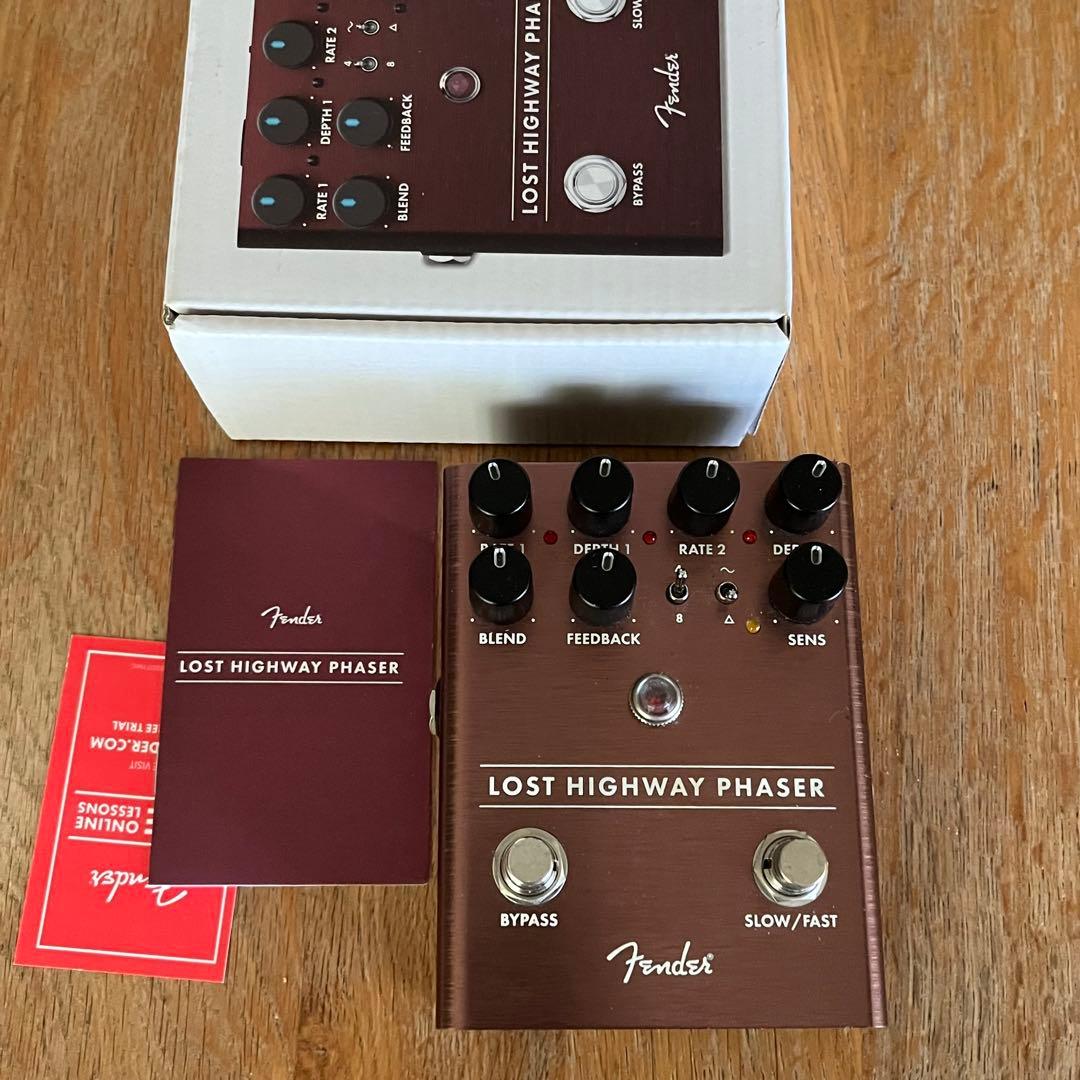 Fender Lost Highway Phaser フェイザー