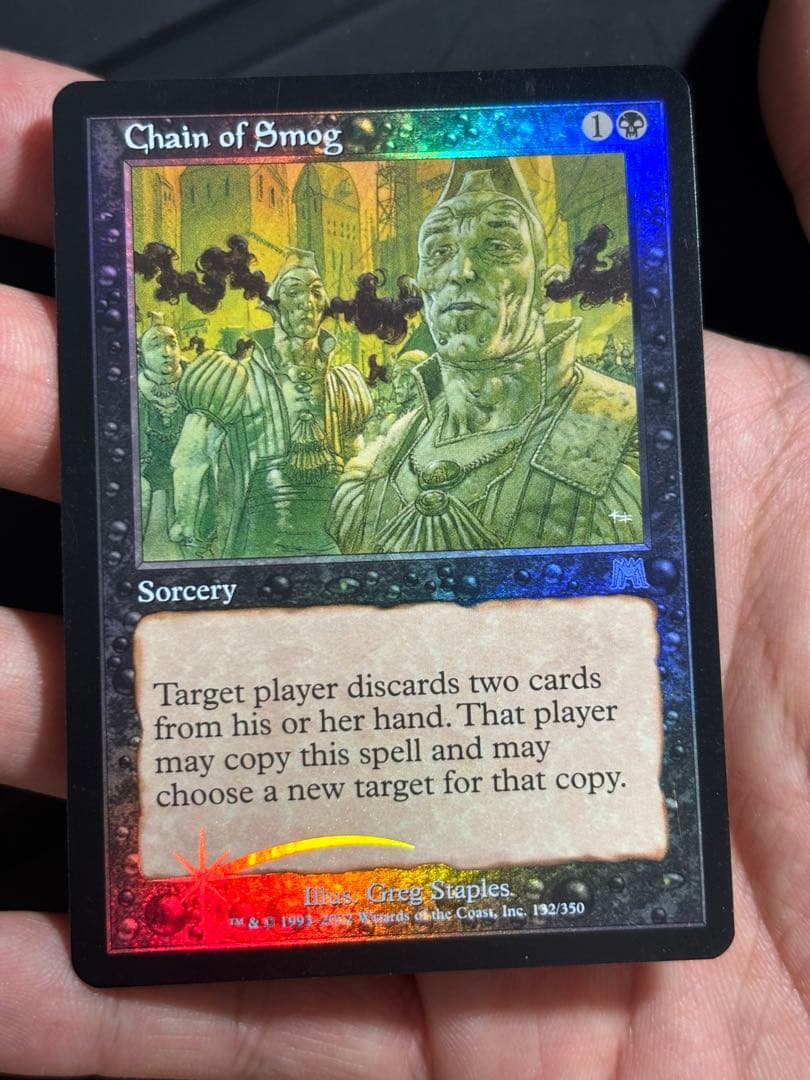 mtg 煙霧の連鎖 ons foil 英語版 その1