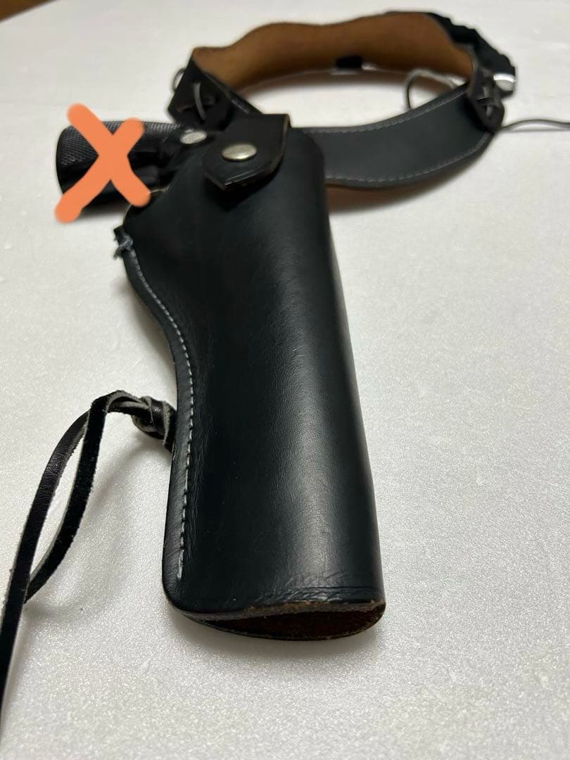 【希少】コクサイ 6Bショルダーホルスター 502 本革 7.5インチ収納