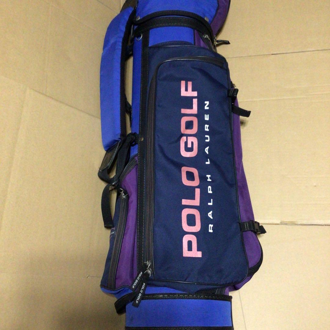 廃番 希少 POLO GOLF ラルフローレン キャディバッグ　ヴィンテージ