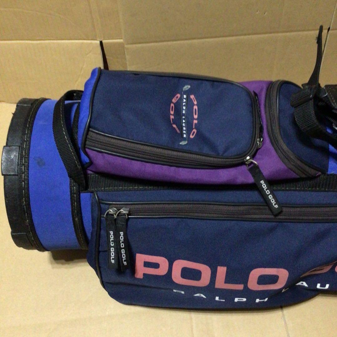 廃番 希少 POLO GOLF ラルフローレン キャディバッグ　ヴィンテージ