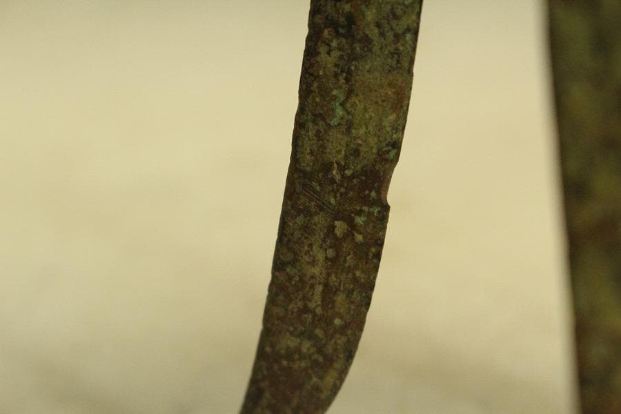 中国美術 青銅 爵(HA509)