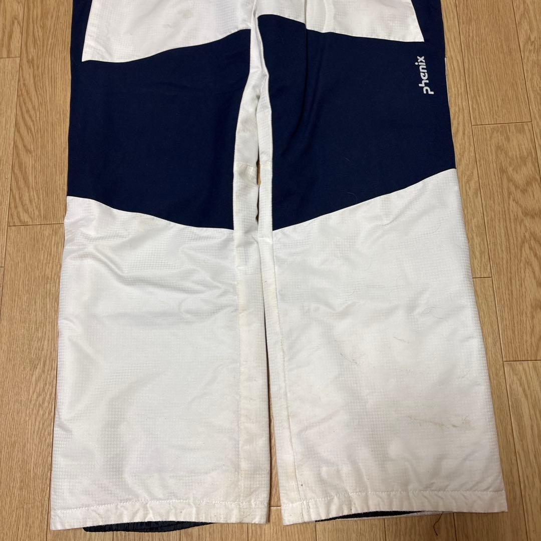 Phenix スキーウェア ホワイト/ネイビー　サイズ160(145〜165)