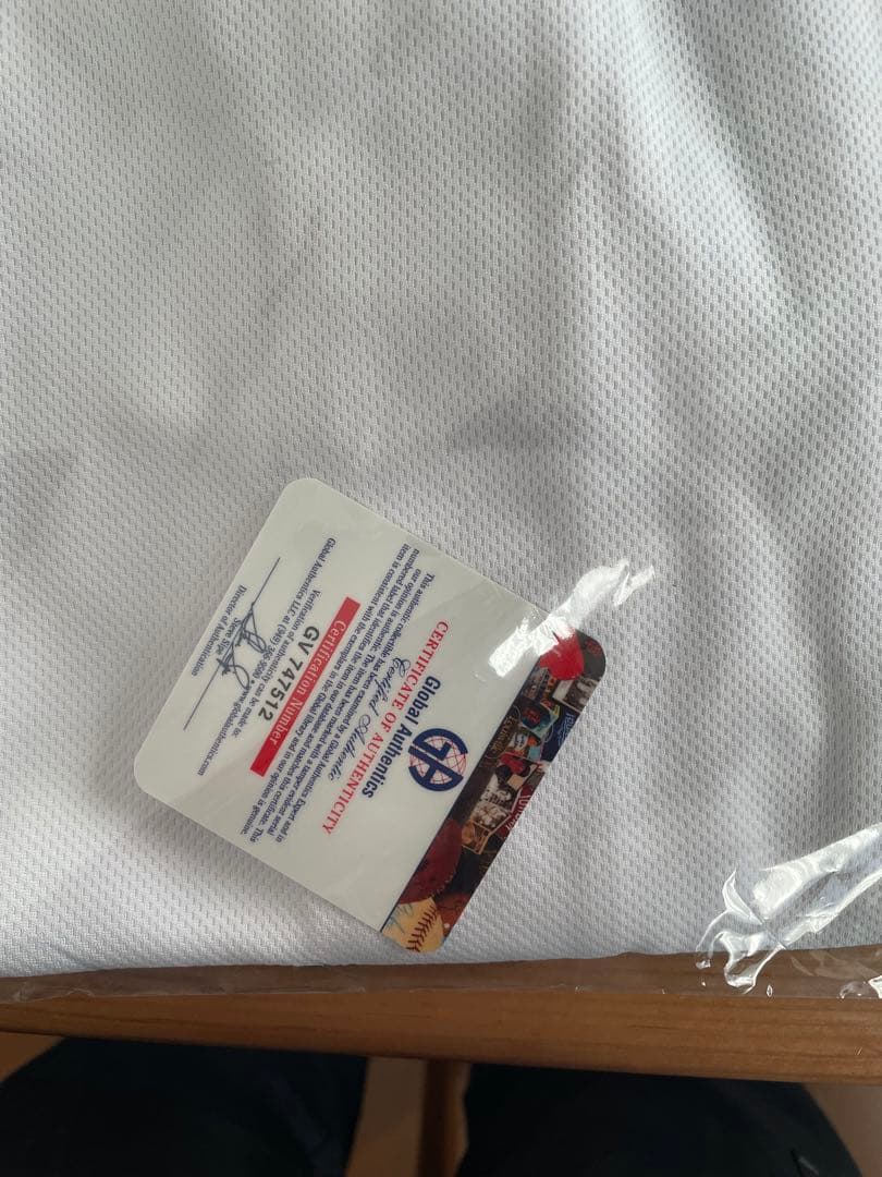 ダルビッシュ　直筆サイン入り ユニフォーム