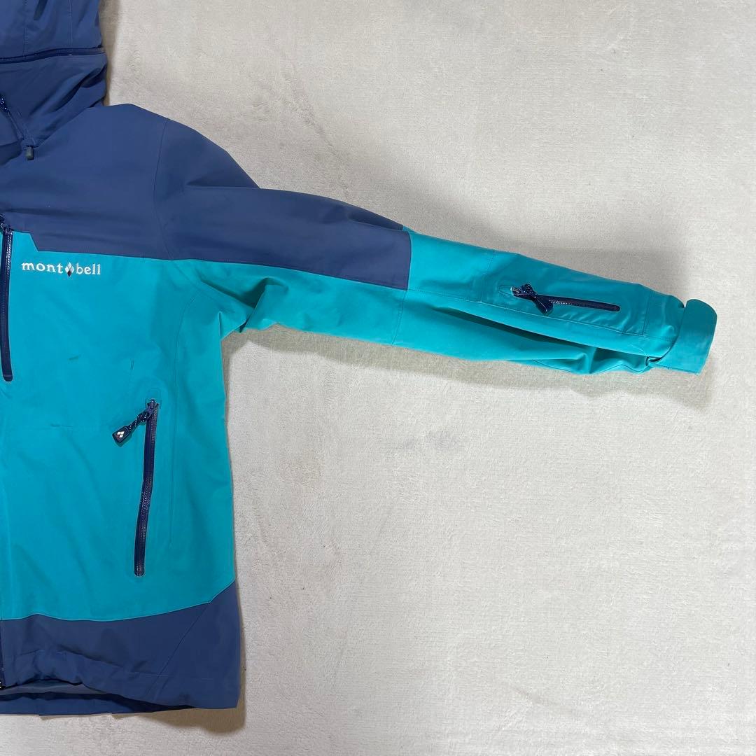 モンベル　スキーウェア　中綿ジャケット　マウンテンパーカー　2way M