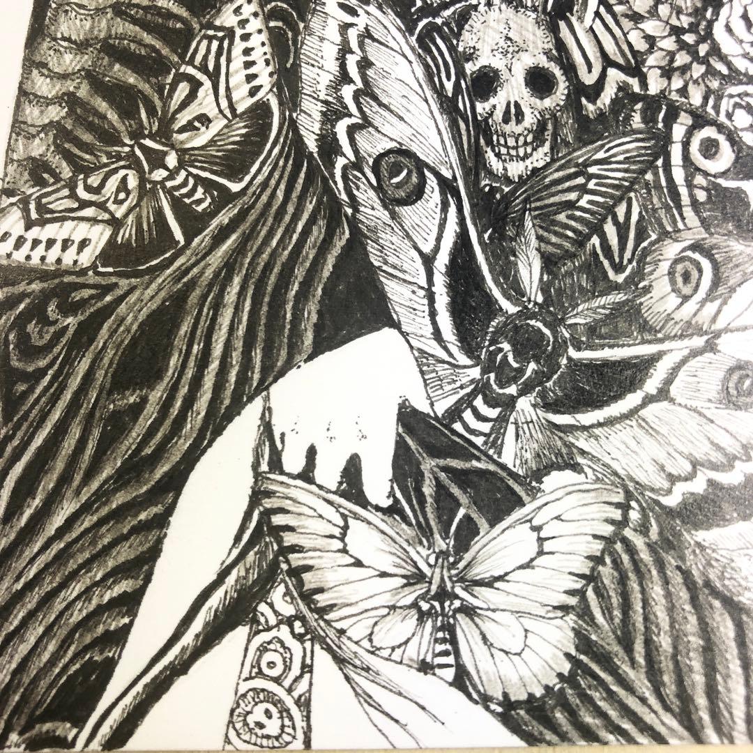 始祖蝶　Ancester’s Butterfly 【肉筆絵画】
