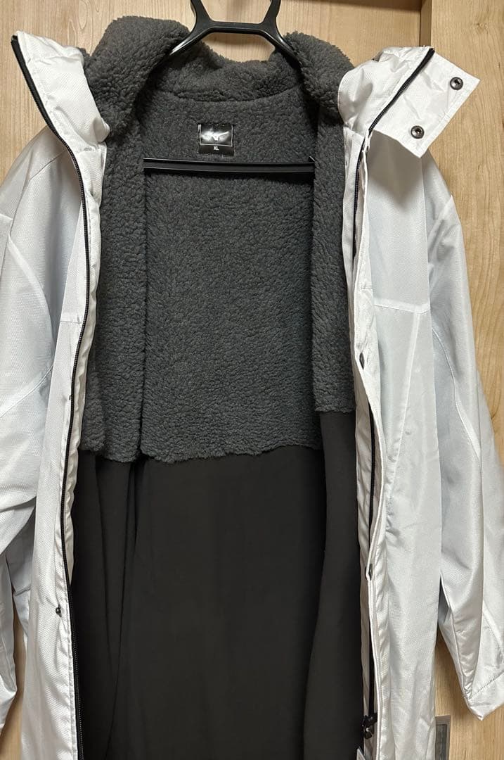 新品　未使用　ベンチコート　ミズノ　ロング　XL