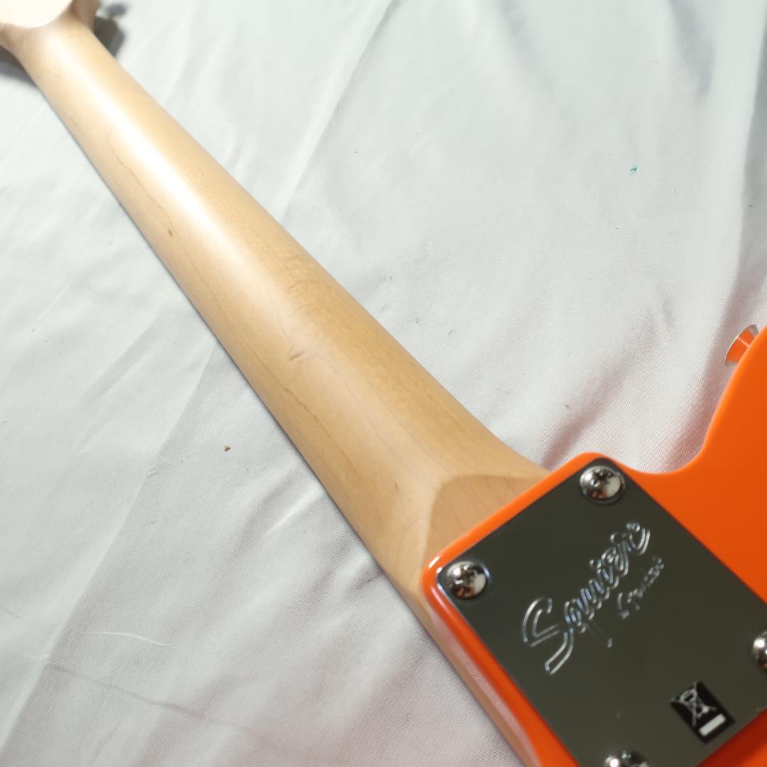 美品 Squier テレキャスター オレンジ Fenderケース付