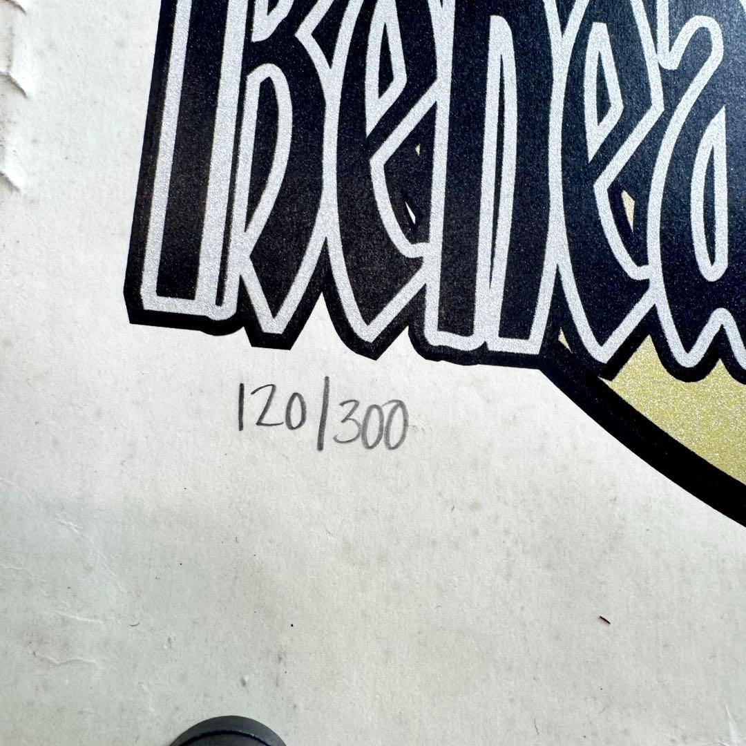 97年製 Kozik x Anna Sui シルクスクリーン印刷 超レアポスター