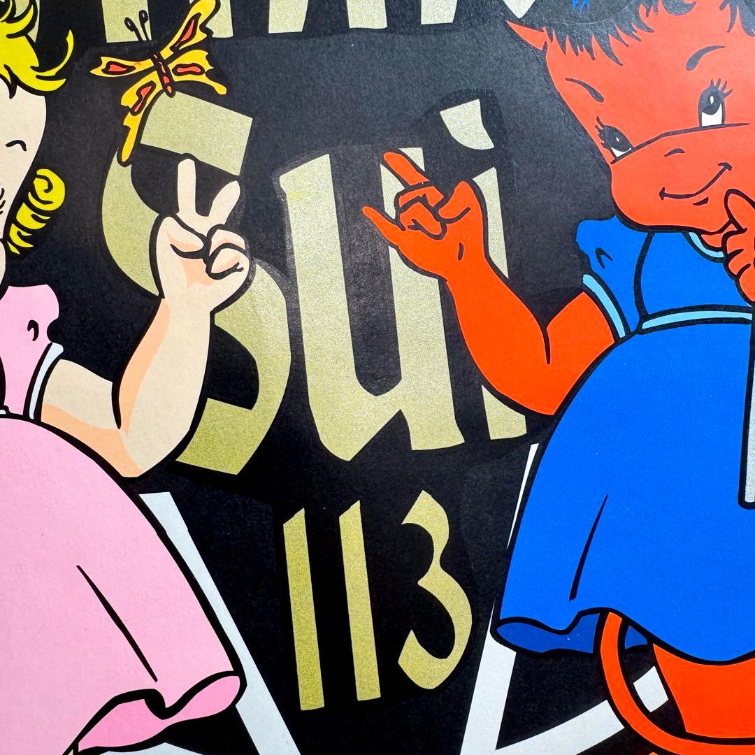 97年製 Kozik x Anna Sui シルクスクリーン印刷 超レアポスター