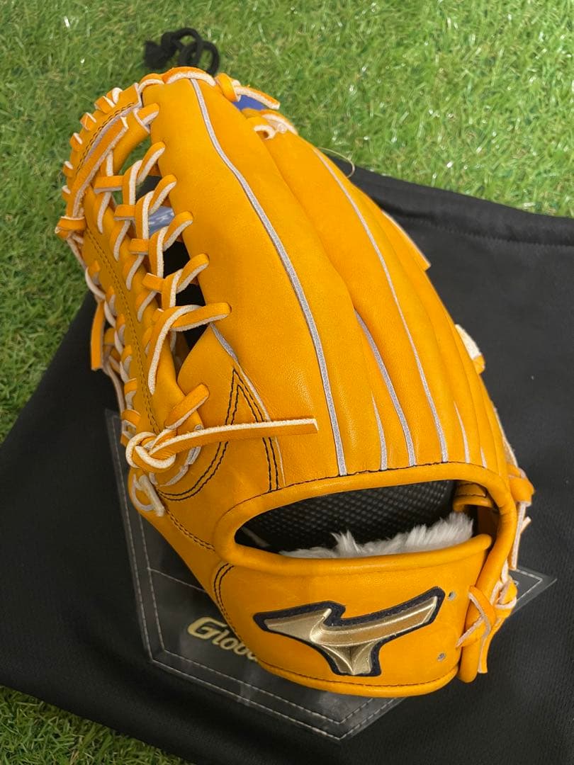 新品　ミズノ　野手　軟式　グローバルエリート H Selection02+プラス