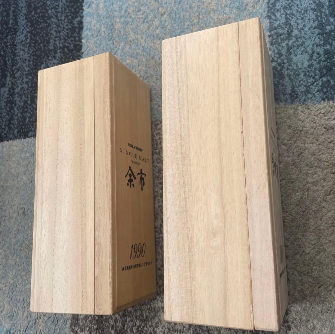 ニッカウヰスキー　余市・宮城峡　1990年木箱