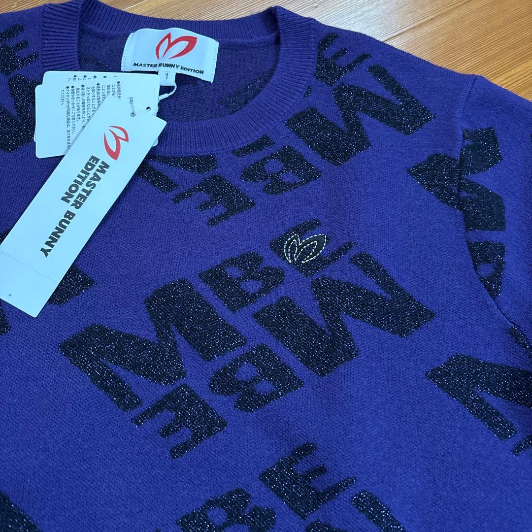 〈専用　新品タグ付き〉ウール混ロゴセーター　サイズ①