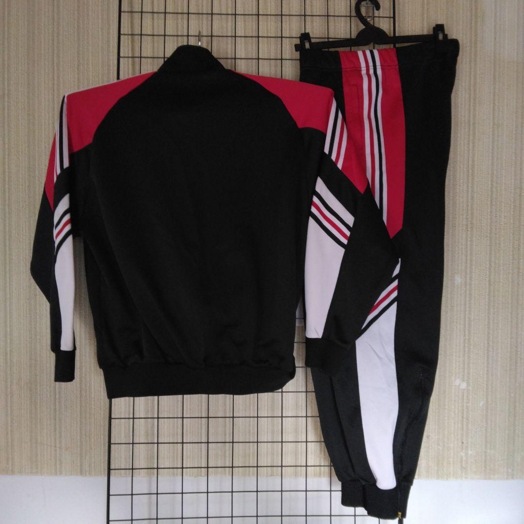 adidas ビンテージモデル ジャージ :2L BK/RED/WHT