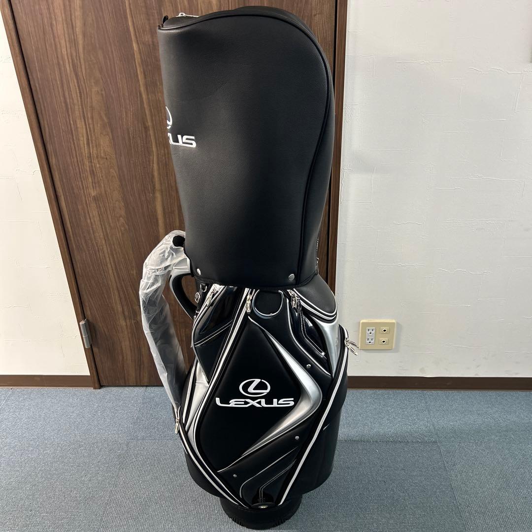 LEXUS キャディバッグ ブラック/シルバー