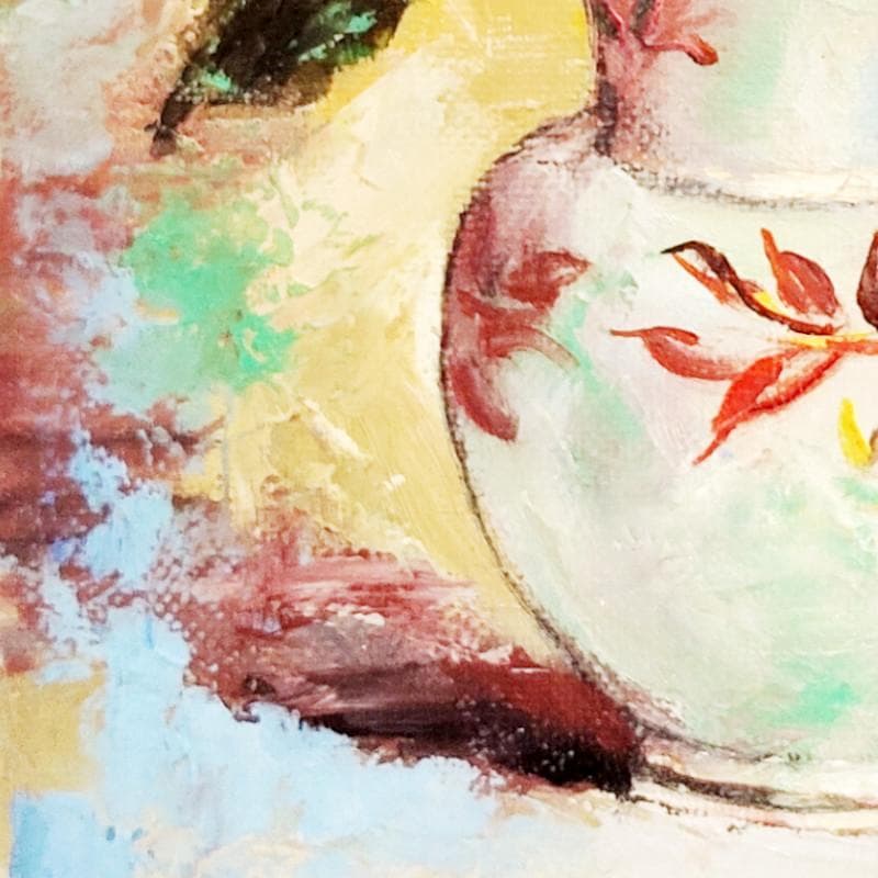 ☆奥谷全弘☆「 薔薇 」油絵　SM