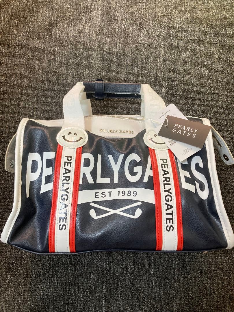 PEARLY GATES ゴルフトートバッグ ネイビー ゴルフ収納バッグ