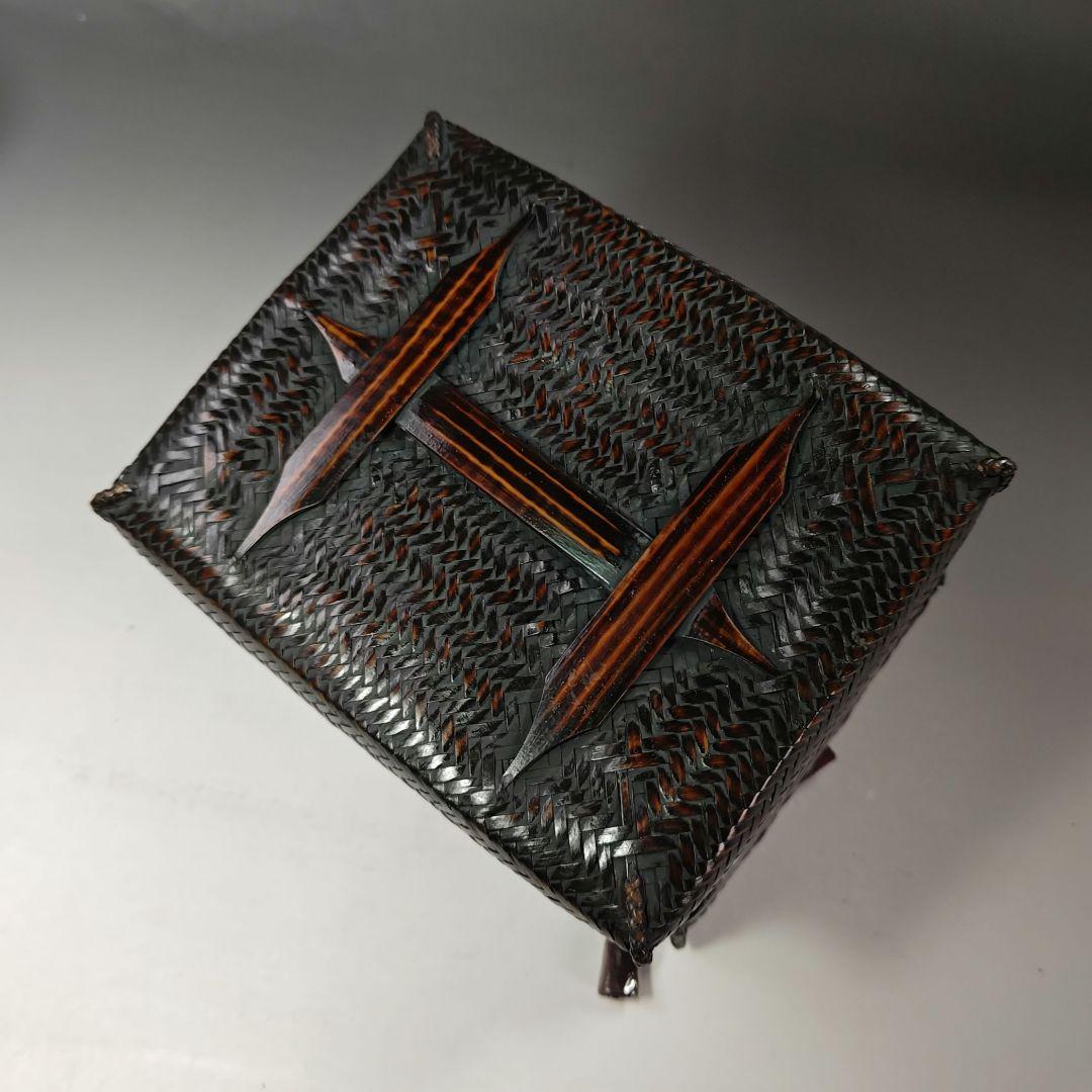 イ385 茶籠『茶籠野点セット一式　御所籠　茶篭』茶道具