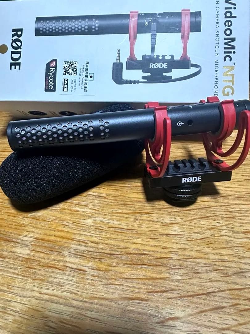 RODE VideoMic NTG コンデンサーマイク 未使用に近い 付属品完備